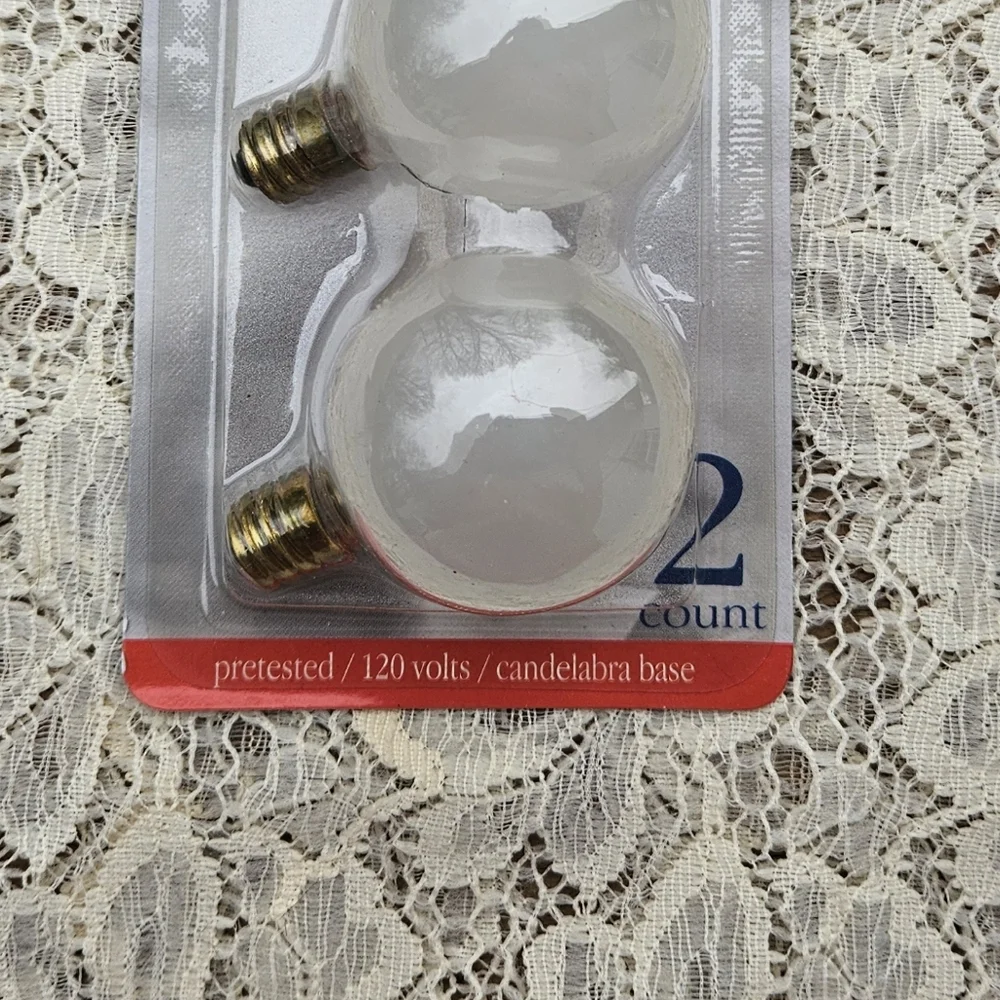 Holiday Time Soft Glow Replacement Bulbs - White